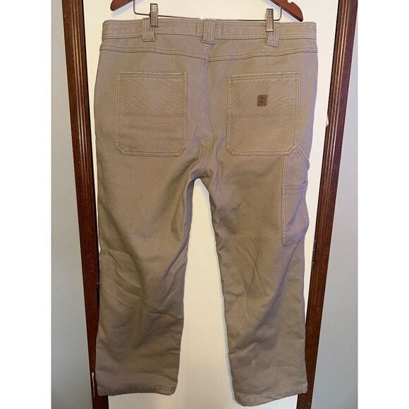 Coleman Bonded Fleece Lined Tear Resistant Comfort Stretch Utility Pants Size 38 - Picture 2 of 13